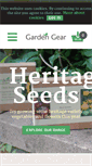 Mobile Screenshot of garden-gear.co.uk
